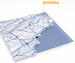 3d view of Beniardá