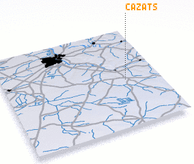 3d view of Cazats