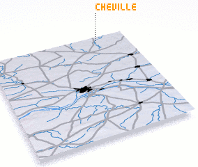 3d view of Chevillé