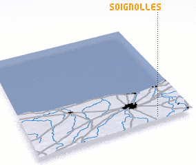 3d view of Soignolles