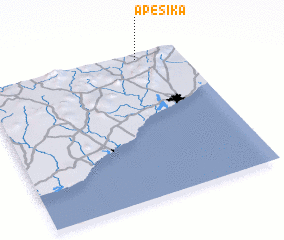 3d view of Apesika