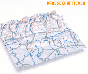 3d view of Baños de Panticosa