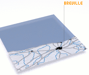 3d view of Bréville