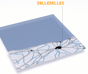 3d view of Sallenelles