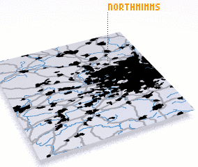 3d view of North Mimms