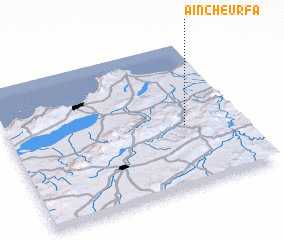 3d view of ʼAïn Cheurfa