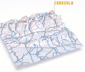 3d view of Cerésola