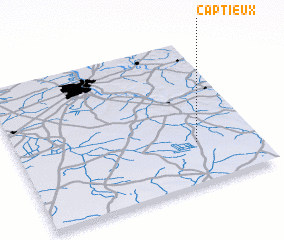 3d view of Captieux