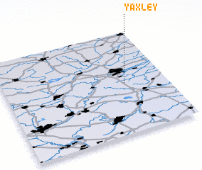 3d view of Yaxley
