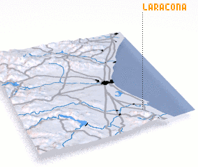 3d view of La Raconá