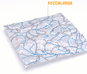 3d view of Foz-Calanda