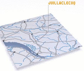 3d view of Juillac-le-Coq