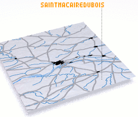 3d view of Saint-Macaire-du-Bois