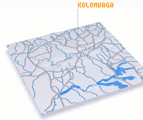 3d view of Kolomvaga