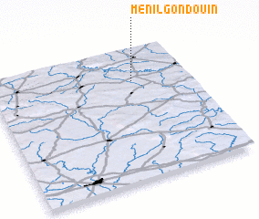 3d view of Ménil-Gondouin