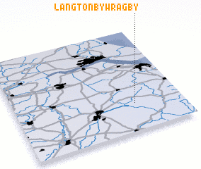 3d view of Langton by Wragby