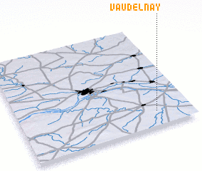 3d view of Vaudelnay