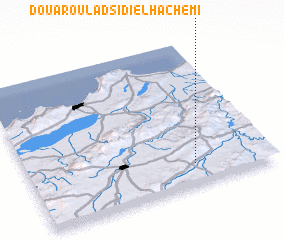 3d view of Douar Oulad Sidi el Hachemi