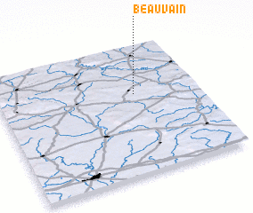 3d view of Beauvain