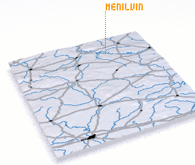 3d view of Ménil-Vin