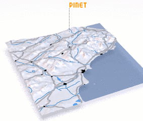 3d view of Pinet