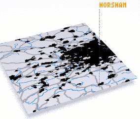 3d view of Horsham