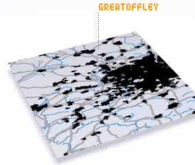 3d view of Great Offley