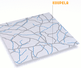 3d view of Koupéla