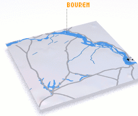 3d view of Bourem