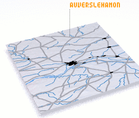 3d view of Auvers-le-Hamon