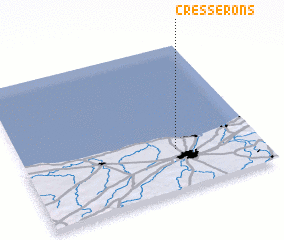 3d view of Cresserons