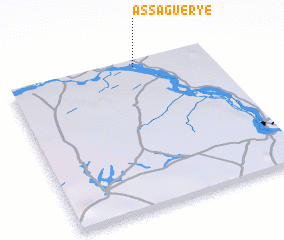 3d view of Assaguèryé