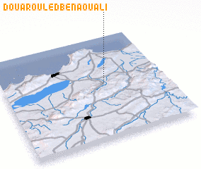 3d view of Douar Ouled Ben Aouâli