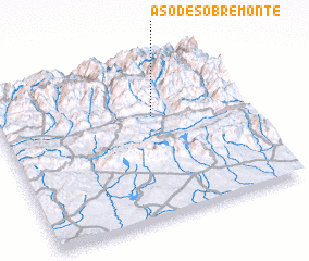 3d view of Aso de Sobremonte