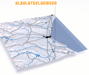 3d view of Albalat de la Ribera