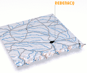 3d view of Rébénacq