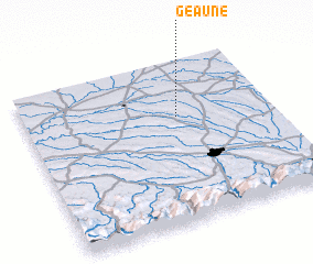 3d view of Geaune