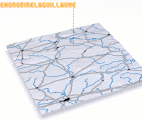 3d view of Sainte-Honorine-la-Guillaume