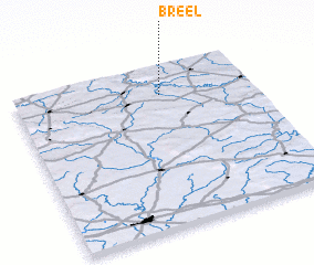 3d view of Bréel