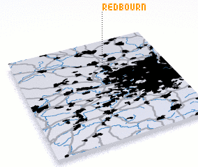 3d view of Redbourn