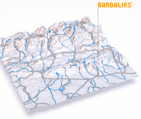 3d view of Bandaliés