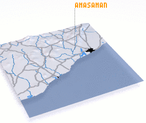 3d view of Amasaman