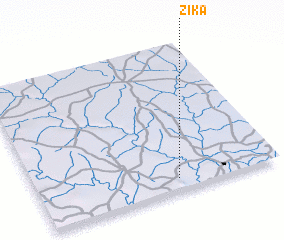 3d view of Zika