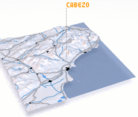 3d view of Cabezó