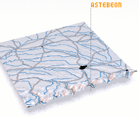 3d view of Aste-Béon