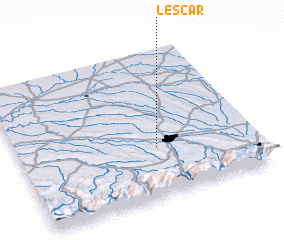 3d view of Lescar