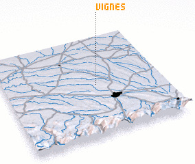 3d view of Vignes