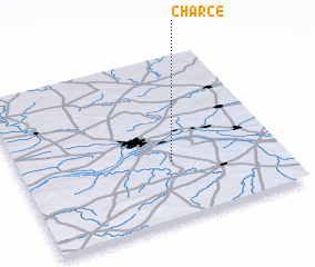 3d view of Charcé