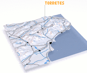 3d view of Torretes