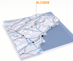 3d view of Alcudia